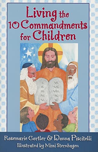 Beispielbild fr Living the 10 Commandments for Children zum Verkauf von Wonder Book