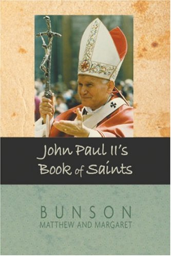Beispielbild fr John Paul II's Book of Saints zum Verkauf von Wonder Book