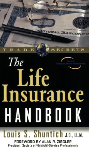 Beispielbild fr The Life Insurance Handbook zum Verkauf von ThriftBooks-Dallas