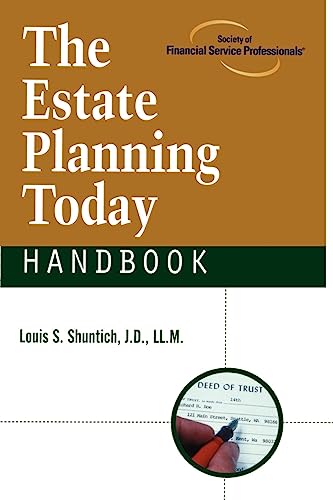 Beispielbild fr The Estate Planning Today Handbook zum Verkauf von -OnTimeBooks-