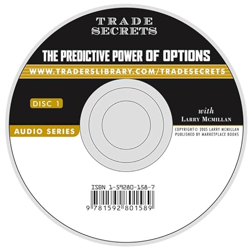 Imagen de archivo de The Predictive Power of Options Wiley Trading Audio a la venta por PBShop.store UK