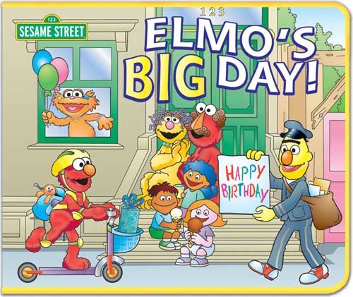 Stock image for Elmo's Big Day: 3-D Felt Playset Book for sale by Irish Booksellers