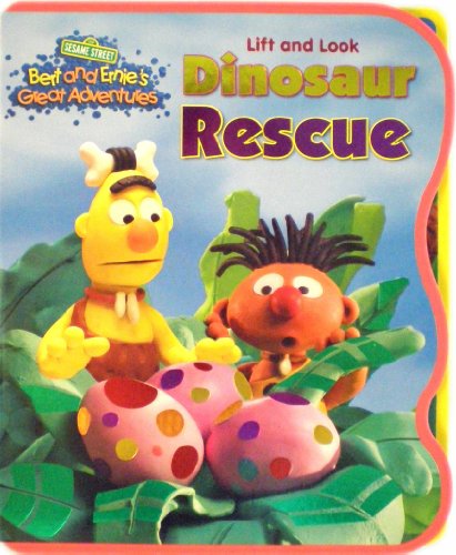 Stock image for Lift and Look Bert and Ernies Dinosaur Rescue (Sesame Street) for sale by Hawking Books
