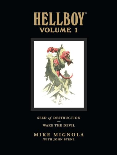 Stock image for Hellboy Library Edition, Volume 1: Seed of Destruction and Wake the Devil for sale by Bellwetherbooks