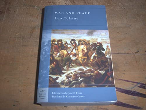 Stock image for War and Peace (Barnes & Noble Classics) for sale by New Legacy Books