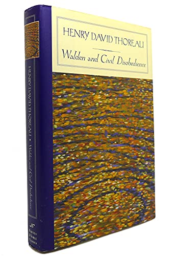 Stock image for Walden and Civil Disobedience (Barnes Noble Classics) for sale by Goodwill of Colorado