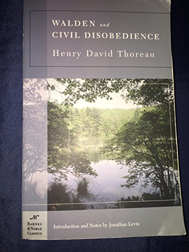 Imagen de archivo de Walden and Civil Disobedience (Barnes & Noble Classics Series) a la venta por THE SAINT BOOKSTORE