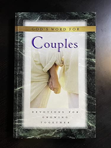 Imagen de archivo de God's Word for Couples: Devotions for Growing Together a la venta por Gulf Coast Books