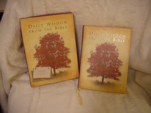 Imagen de archivo de Daily Wisdom from the Bible: Daily Thoughts and Meditations a la venta por ThriftBooks-Reno