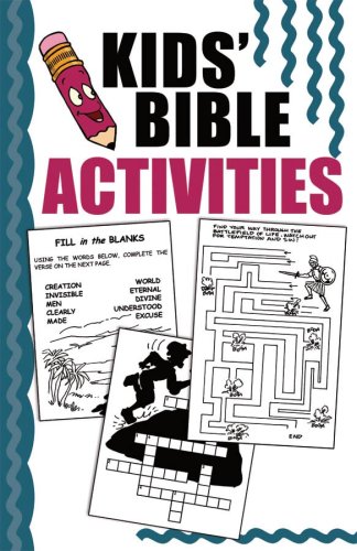 Beispielbild fr Kids' Bible Activities zum Verkauf von Better World Books