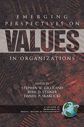 9781593110642: Emerging Perspectives on Values in Organizations