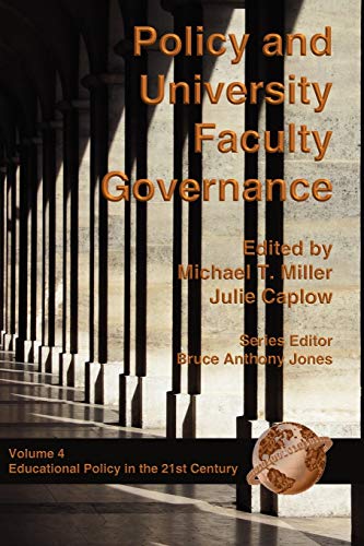 Imagen de archivo de Policy and University Faculty Governance a la venta por Better World Books