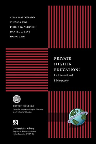 Stock image for Private Higher Education: An International Bibliography (PB) for sale by Chiron Media