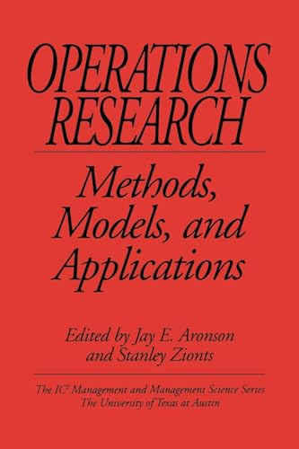 9781593112660: Operations Research: Methods, Models, and Applications