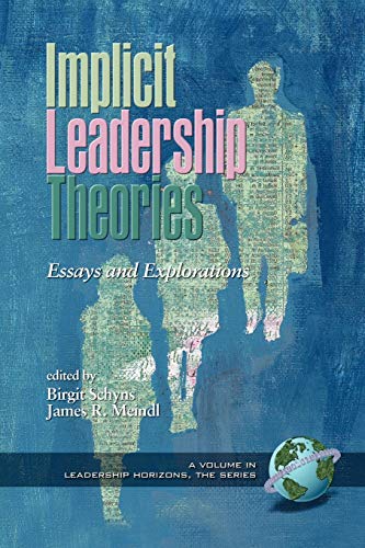 Stock image for Implicit Leadership Theories : Essays and Explorations for sale by Better World Books: West