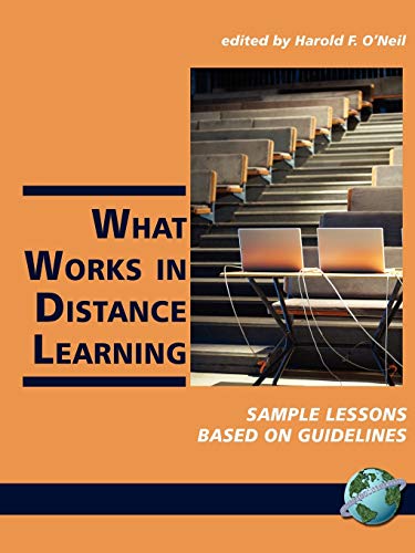 Beispielbild fr What Works in Distance Learning: Sample Lessons Based on Guidelines zum Verkauf von Books Unplugged