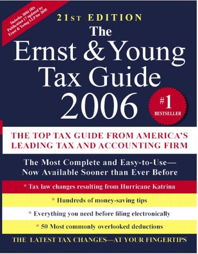 Stock image for The Ernst and Young Tax Guide 2006 for sale by Hawking Books