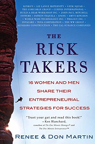 Imagen de archivo de The Risk Takers: 16 Women and Men Who Built Great Businesses Share Their Entrepreneurial Strategies For Success a la venta por Ergodebooks