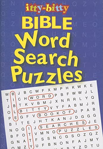 Imagen de archivo de IttyBitty Activity Book Bible Word Search Puzzles (Itt-bitty Bible Activity) Pack of six a la venta por Orion Tech
