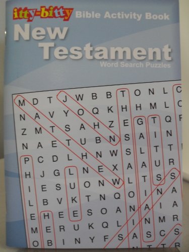 9781593173951: IttyBitty Activity Book New Testament Word Search