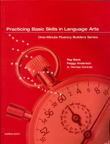 Imagen de archivo de Practicing Basic Skills In Language Arts: One-Minute Fluency Builders Series a la venta por Ergodebooks