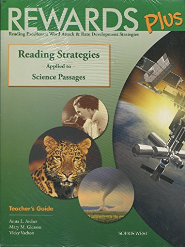 Rewards Plus Science Teacher's Guide - Anita Archer, Mary Gleason, Vicky Vachon