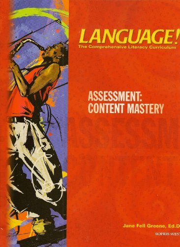 Beispielbild fr Language! Assessment: Content Mastery Book B zum Verkauf von HPB-Red