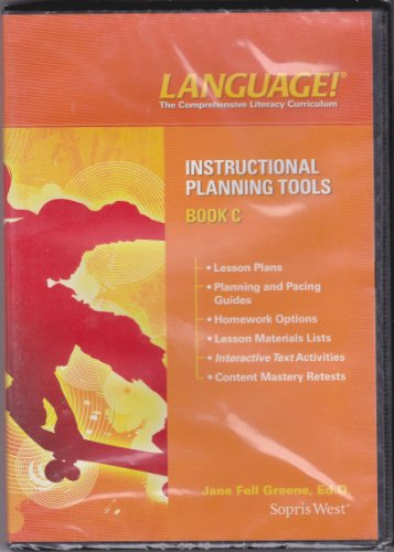 Beispielbild fr Language! The Comprehensive Literacy Curriculum (Instructional Planning Tools, Book C) zum Verkauf von SecondSale