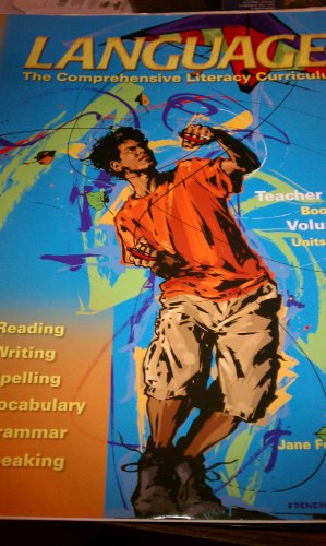 Stock image for Language ! The comprehensive Literacy Curriculum (Teacher Edition, Book B Volume 2 Units 10-12) for sale by Blue Vase Books