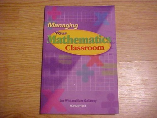 Beispielbild fr Managing Your Mathematics Classroom zum Verkauf von ThriftBooks-Atlanta