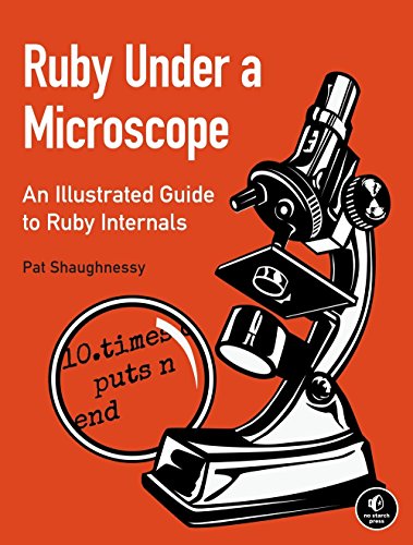 Beispielbild fr Ruby Under a Microscope: An Illustrated Guide to Ruby Internals zum Verkauf von WorldofBooks