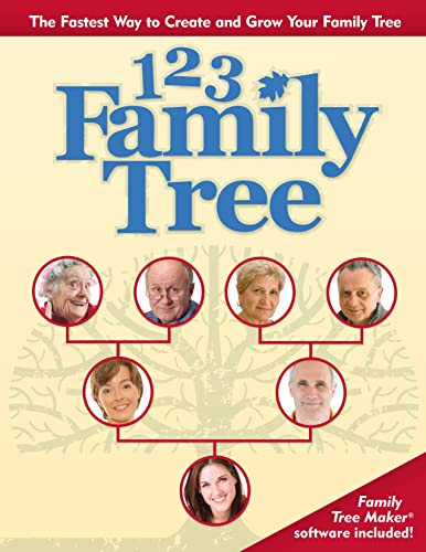 Imagen de archivo de 1-2-3 Family Tree (5th Edition): The Fastest Way to Create and Grow Your Family Tree a la venta por Red's Corner LLC