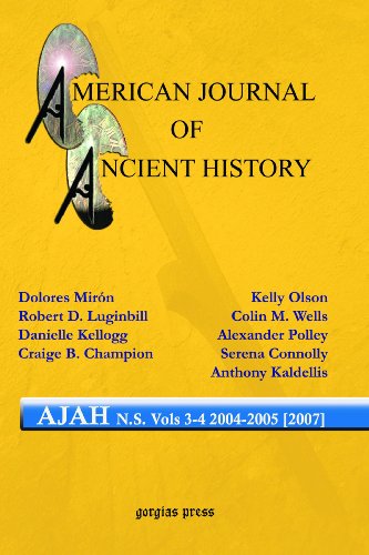 Stock image for American Journal of Ancient History: New Series 3-4, 2004-2005 for sale by Bulk Book Warehouse