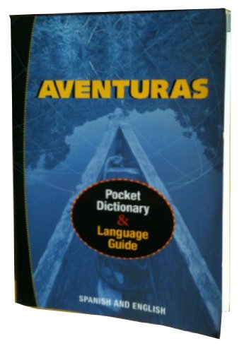 Adventuras Pocket Dictionary & Language Guide: Spanish and English (9781593340087) by Vista Learning Publishing Staff