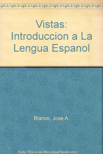 9781593343422: Vistas: Introduccion a La Lengua Espanol