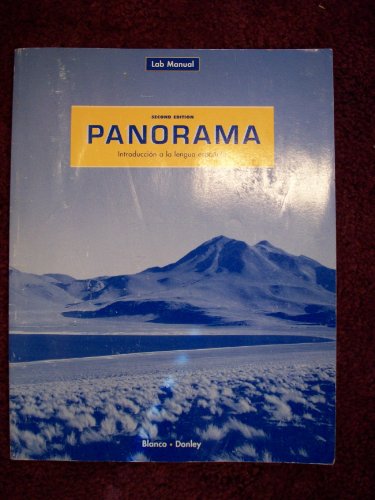 Stock image for PANORAMA 2/e Lab Manual for sale by Wonder Book