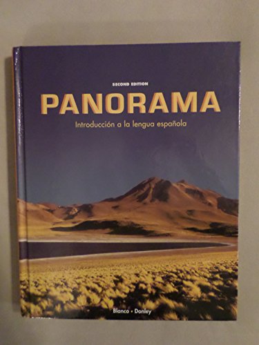 Stock image for Panorama: Introduccion a la lengua espanola, 2nd Edition for sale by HPB-Red