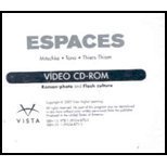 Stock image for Espaces - Video CD ONLY for sale by POQUETTE'S BOOKS