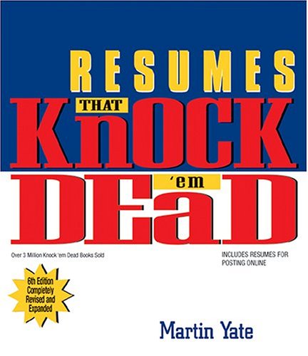 Beispielbild fr Resumes That Knock 'em Dead zum Verkauf von Wonder Book