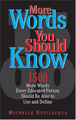 Beispielbild fr More Words You Should Know zum Verkauf von Wonder Book