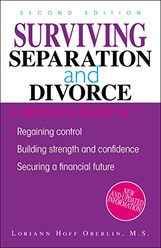 Beispielbild fr Surviving Separation And Divorce: Regaining Control, Building Strength and Conficence, Securing a Financial Future zum Verkauf von AwesomeBooks