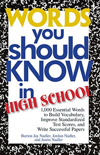 9781593372941: Words You Should Know In High School: 1000 Essential Words To Build Vocabulary, Improve Standardized Test Scores, And Write Successful Papers