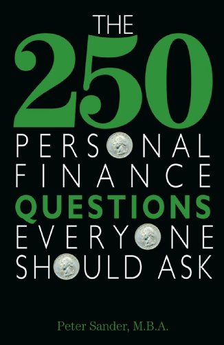 Beispielbild fr The 250 Personal Finance Questions Everyone Should Ask zum Verkauf von Better World Books