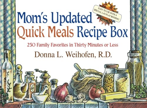 Stock image for Mom's Updated Quick Meals Recipe Box: 250 Family Favorites in Thirty Minutes or Less for sale by ThriftBooks-Atlanta