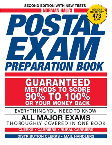 Imagen de archivo de Norman Hall's Postal Exam Preparation Book 2nd Ed a la venta por HPB-Red