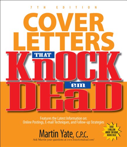 9781593377472: Cover Letters That Knock 'em Dead