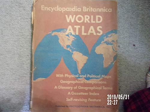 Stock image for Encyclopaedia Britannica World Atlas for sale by Stephen White Books