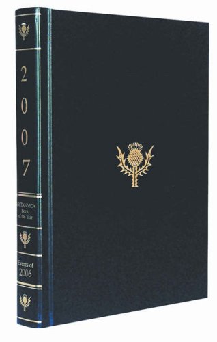 9781593393359: Encyclopaedia Britannica Book of the Year 2007 2007
