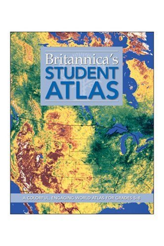 Beispielbild fr Britannica Student Atlas: A Colorful, Engaging World Atlas for Grades 5-8 zum Verkauf von Allied Book Company Inc.