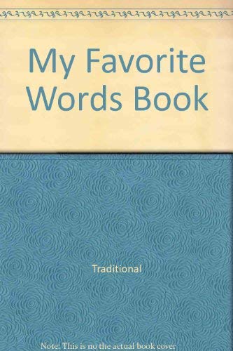 9781593402761: My Favorite Words Book